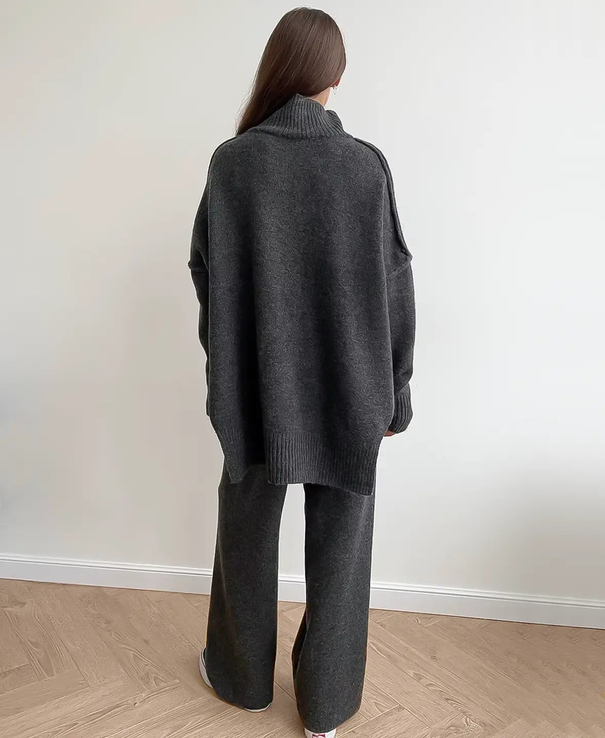 Soft Knit Turtleneck Set