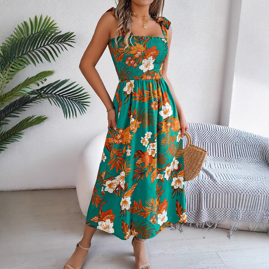 Mirelle Strappy Floral Dress