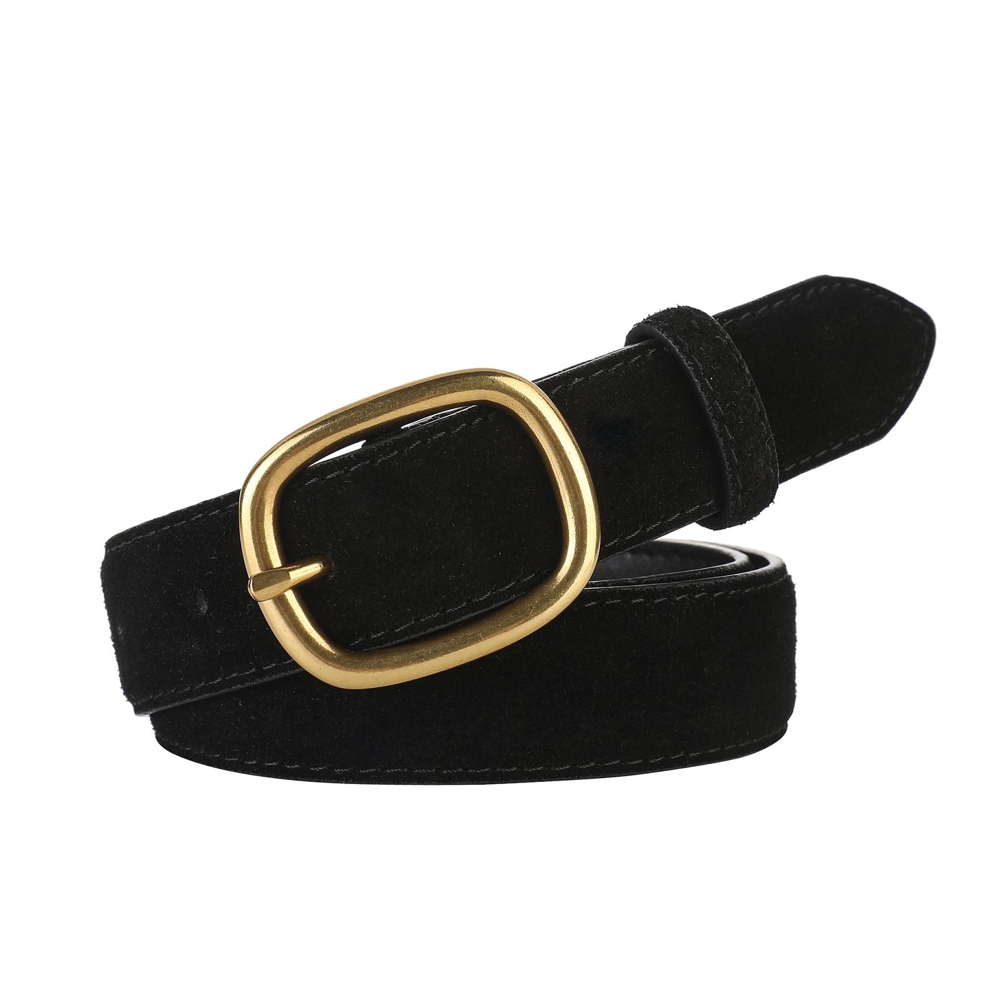 Aura Suede Leather Belt