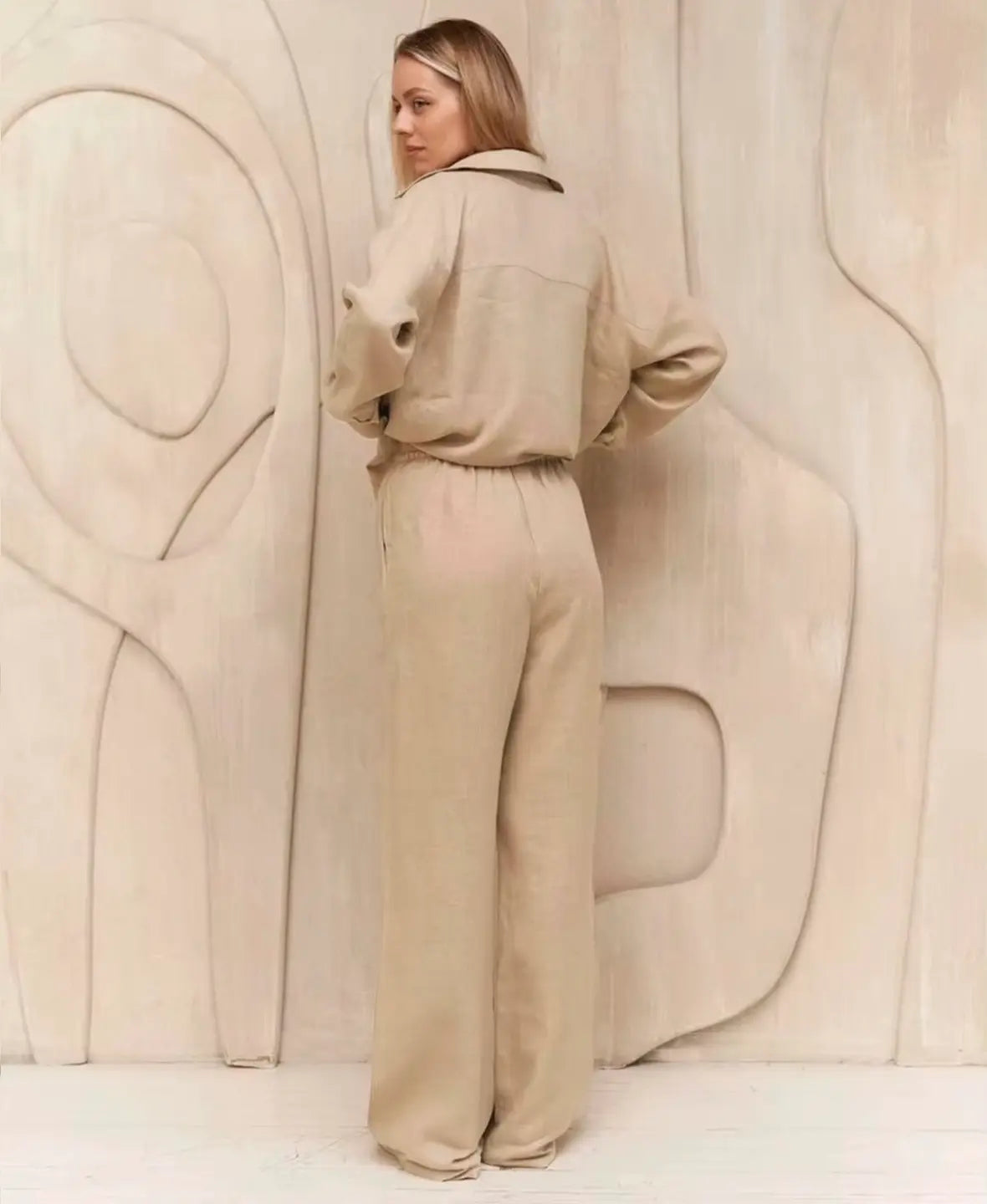 Pure Breeze Linen-Look Set