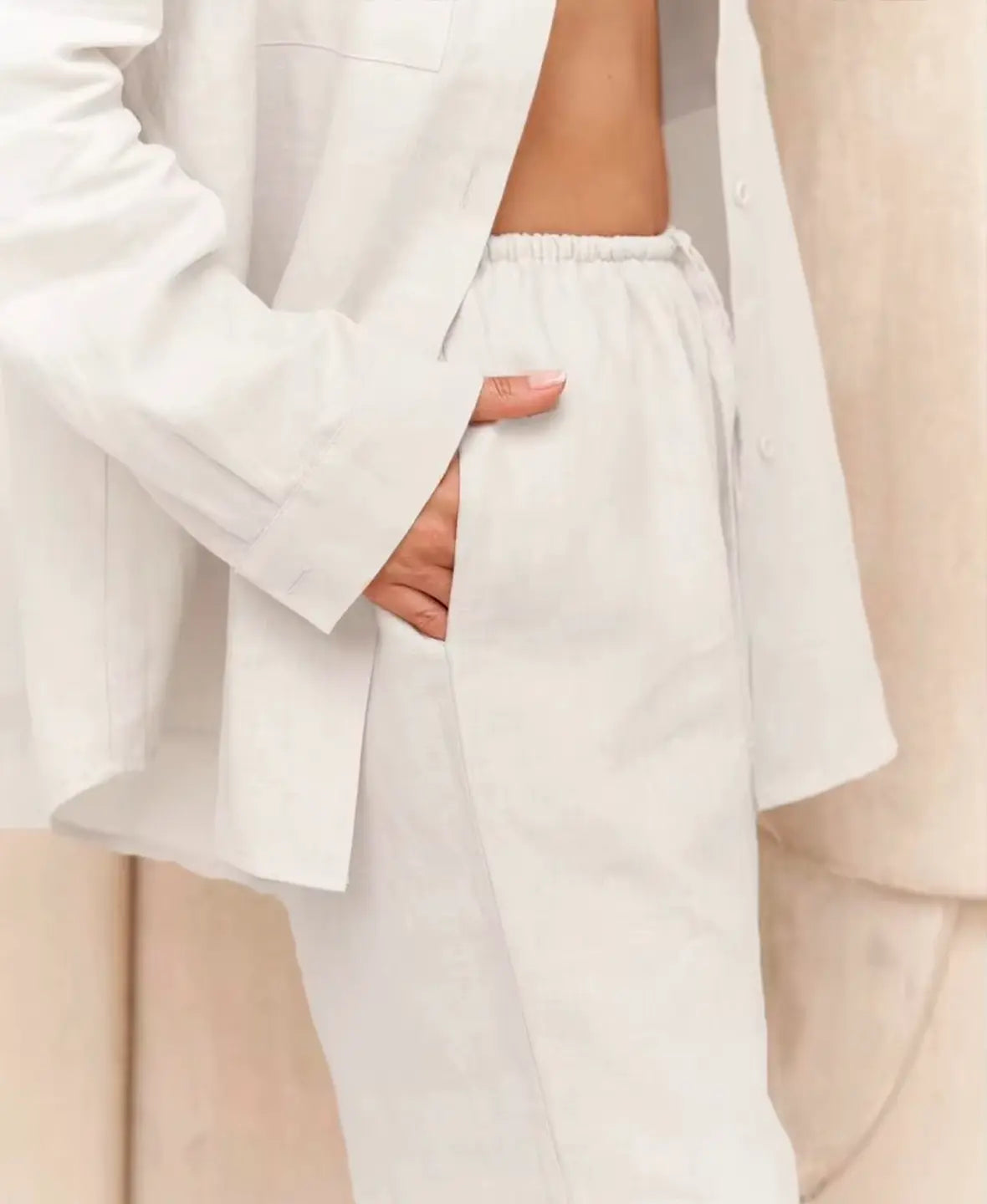 Pure Breeze Linen-Look Set