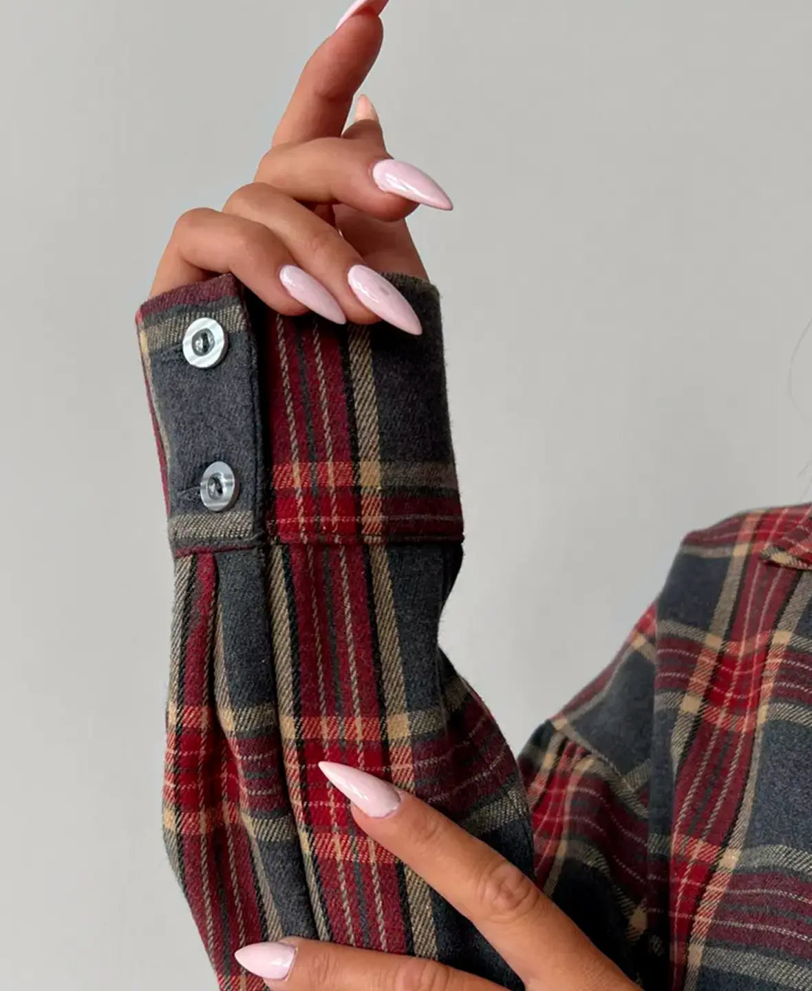 Trendy Plaid 2 Piece Set