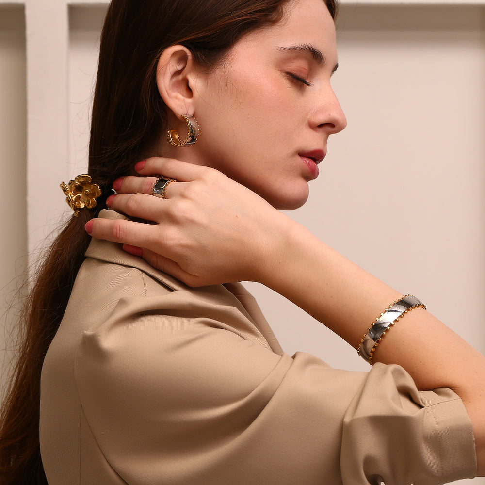 Edge Duo Stainless Steel Jewellery