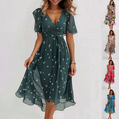 Celeste Chiffon Summer Dress