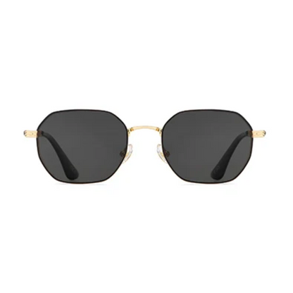 GCV SOLAREX GOLD BLACK™ – Adaptive Square Polarized Sunglasses in Magnesium Alloy