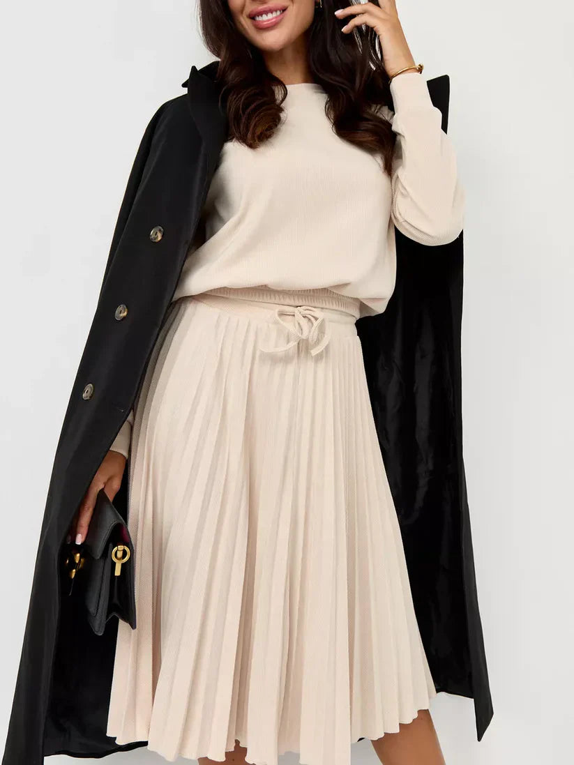 Aurora Pleated Skirt Set