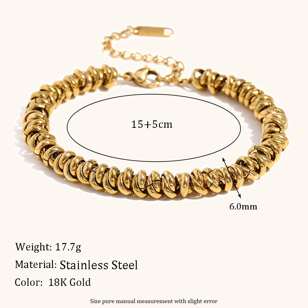 Modern Dual Stainless Steel Waterproof Jewellery