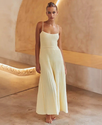 Sunset Knit Midi Dress