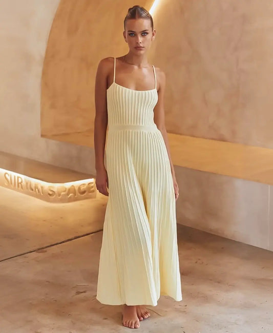 Sunset Knit Midi Dress