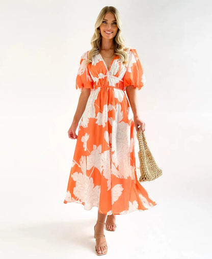Floral Bloom Midi Dress