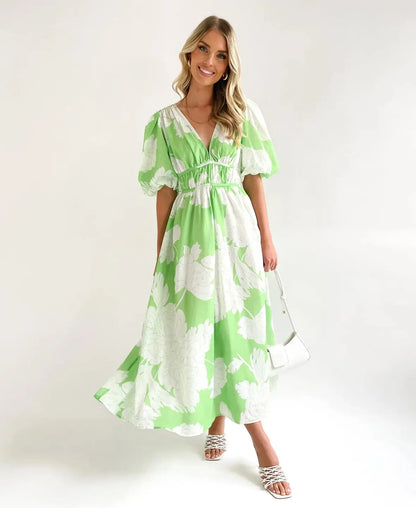 Floral Bloom Midi Dress
