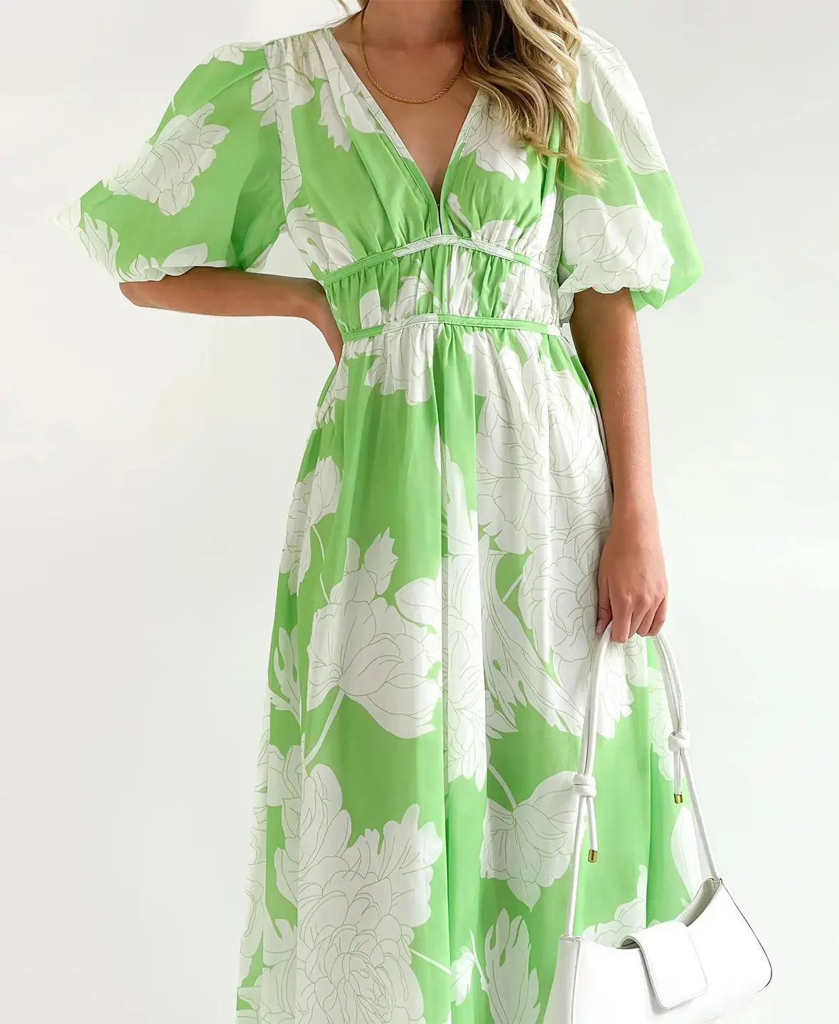 Floral Bloom Midi Dress