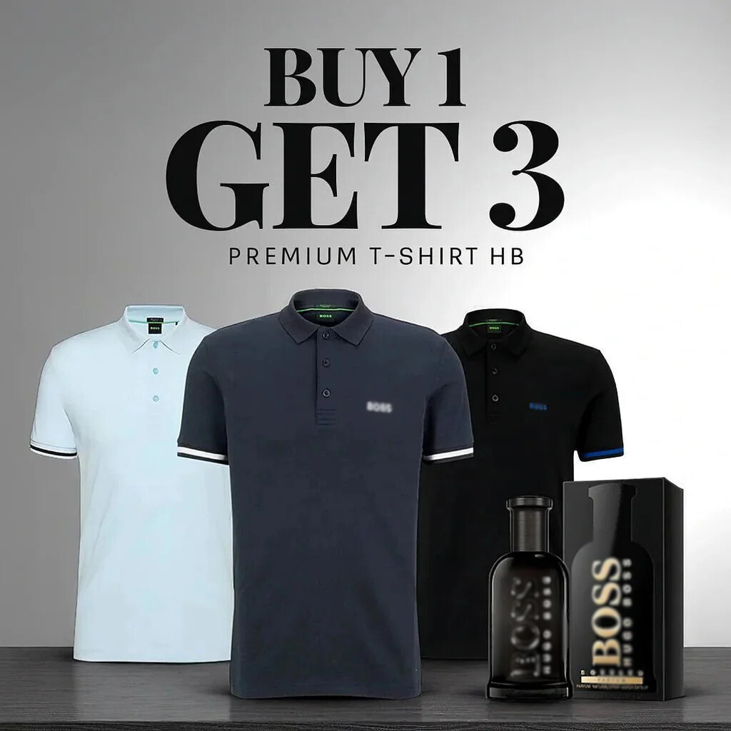 HB | Premium Poloshirt (Koop 1, Krijg 3)