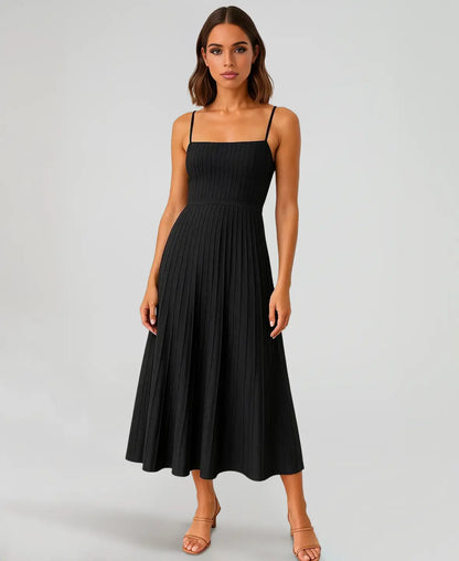 Sunset Knit Midi Dress