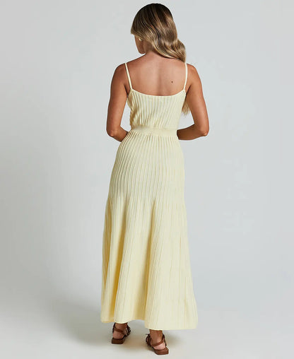 Sunset Knit Midi Dress