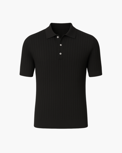 Donte - Short Sleeve Knitted Polo Shirt