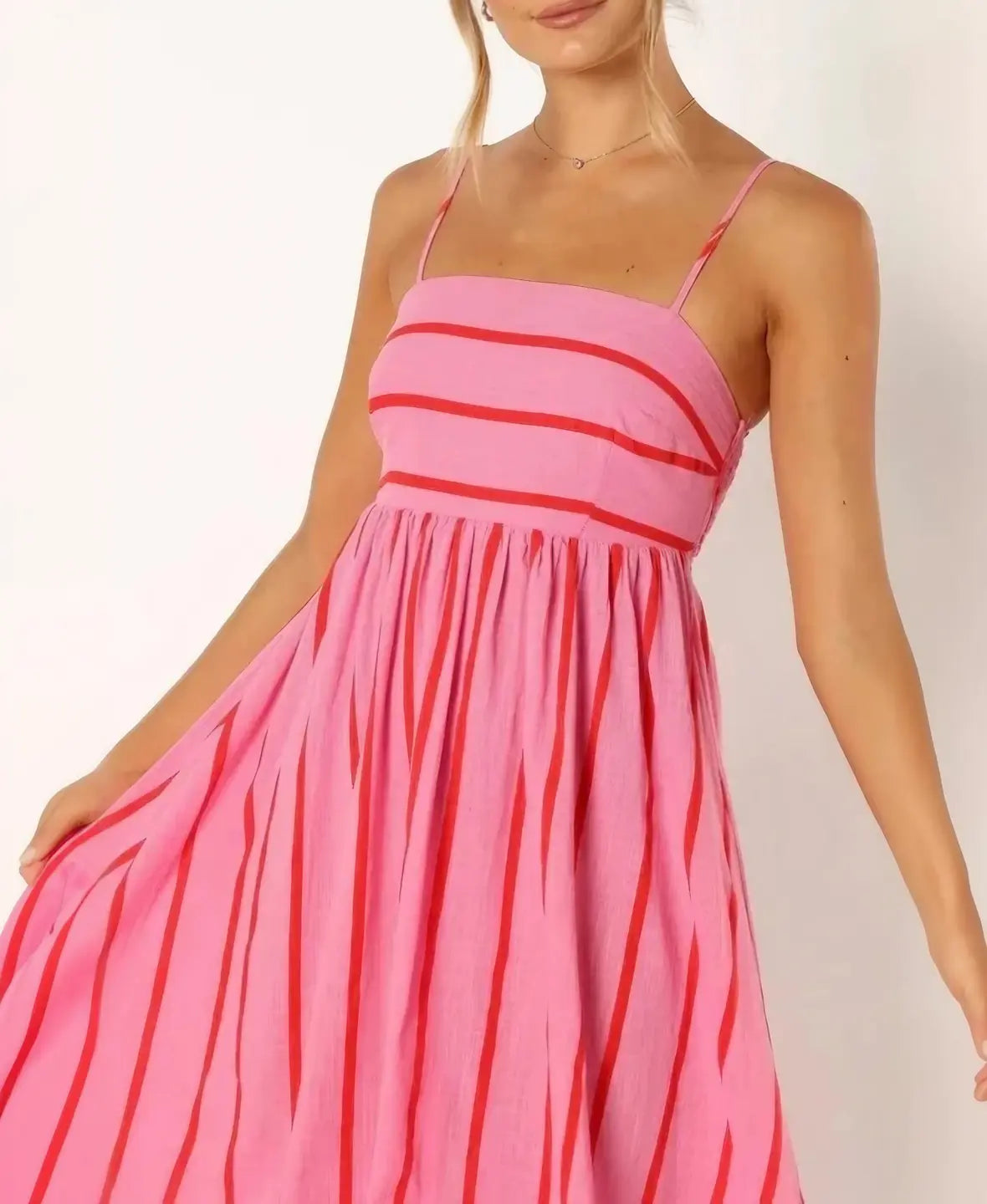 Striped Resort Maxi Dress