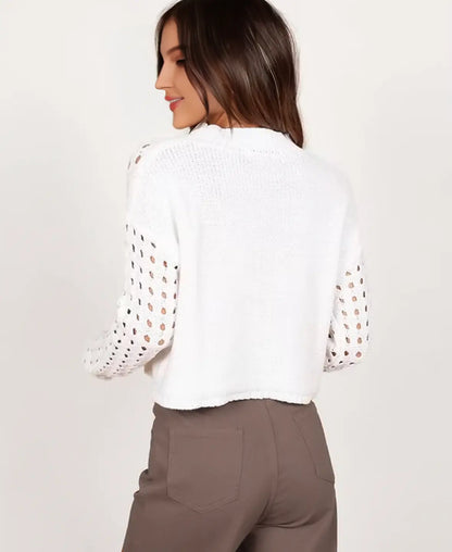 Pompom Knitted Sweater