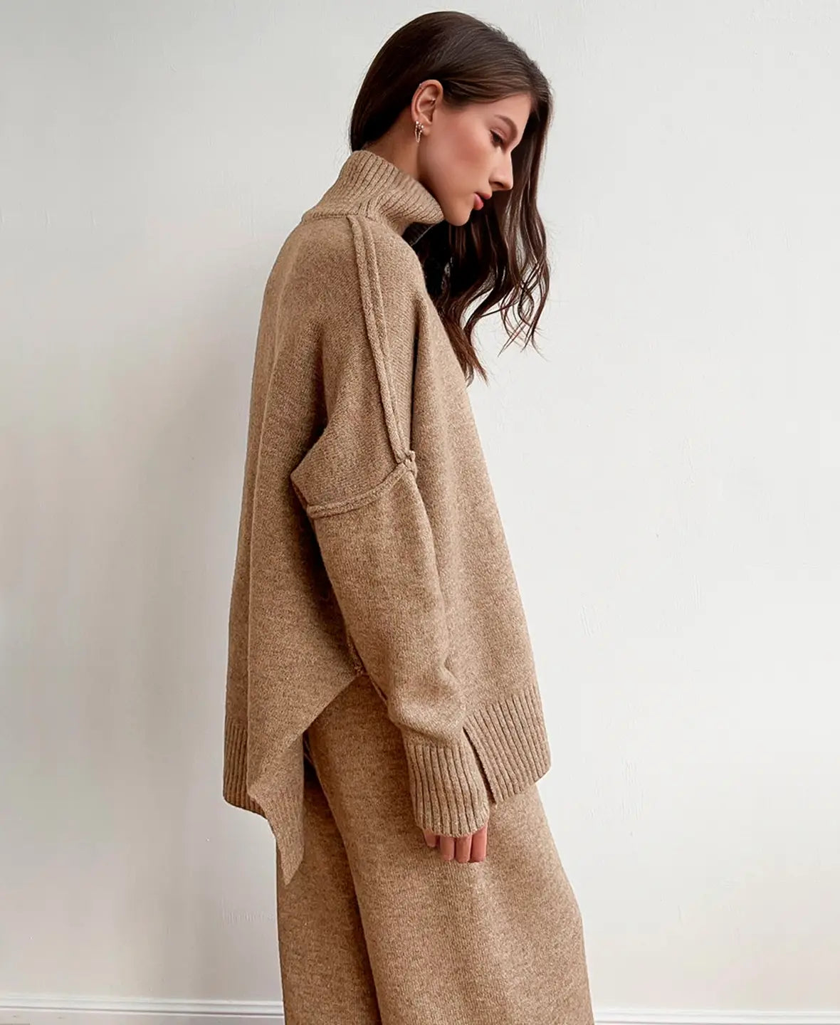 Soft Knit Turtleneck Set