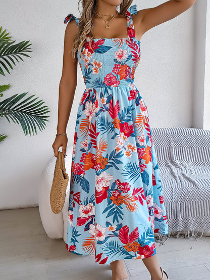 Mirelle Strappy Floral Dress