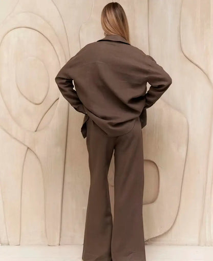Pure Breeze Linen-Look Set