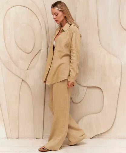 Pure Breeze Linen-Look Set